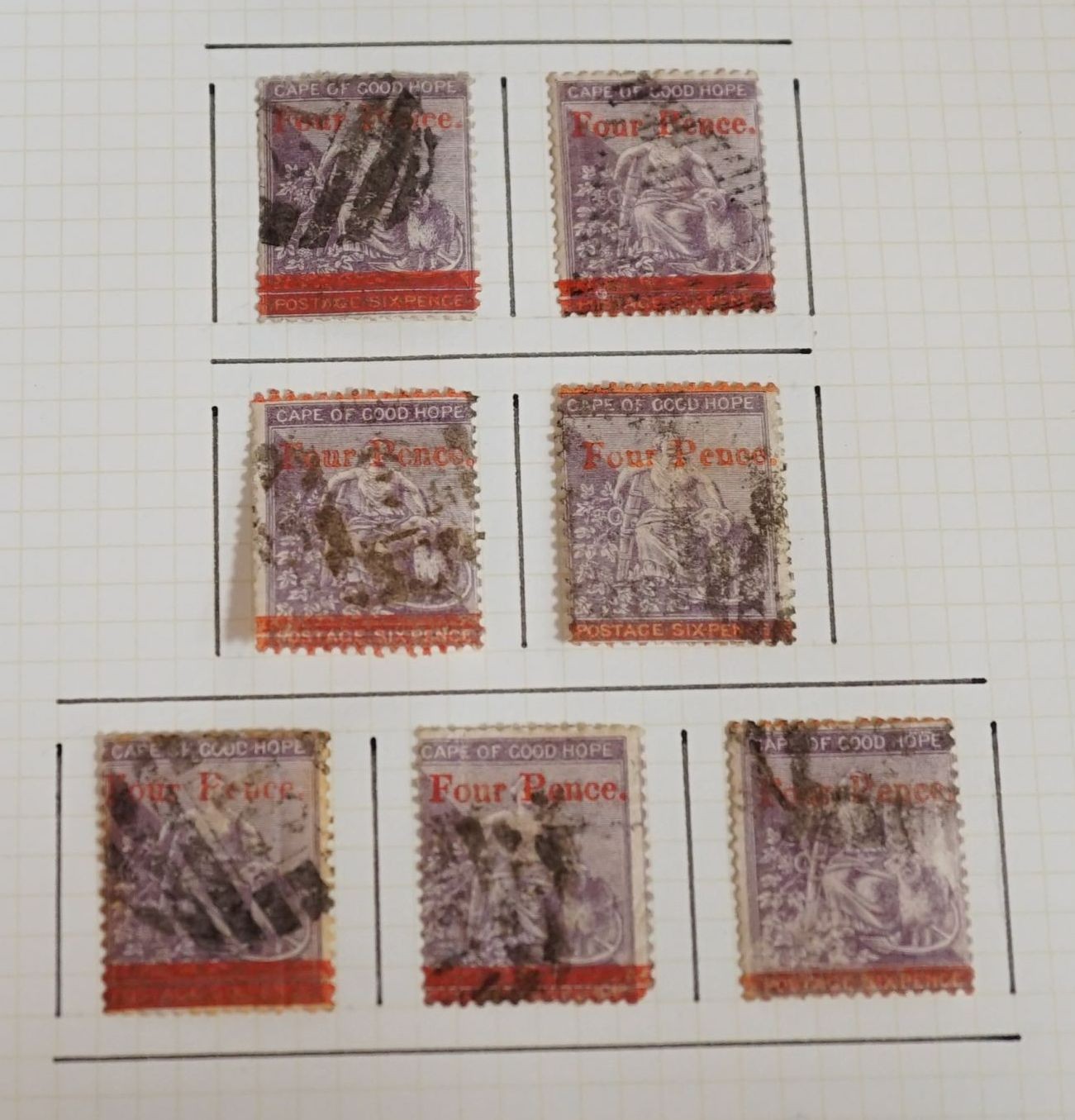 Cape of Good Hope - fine collection in 2 albums and stock book from 1853 1d used pair, 4d block of three used (and certificate), 1859 1sh dark green mint pair, 1861 1d woodblock used (sg 13a), 1863-64 1d, 4d and 6d mint